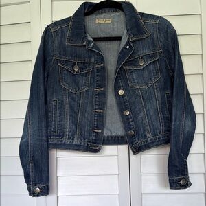 Croft & Barrow Blue Jean Jacket Classic Style